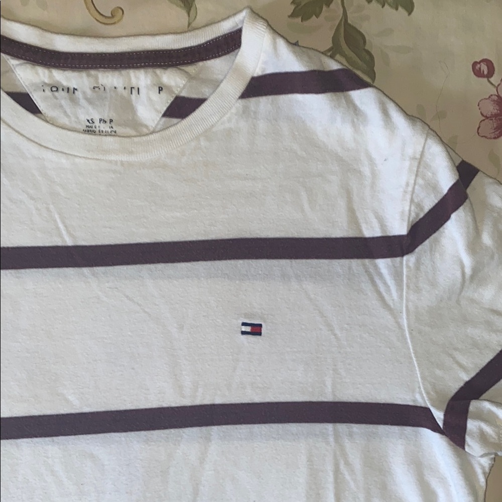 Tommy Hilfiger Striped Short Sleeve Tee